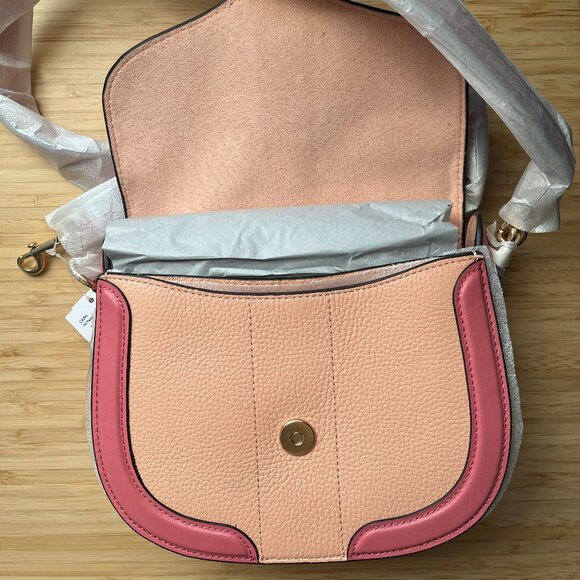 NWT Coach Georgie Saddle Bag Crossbody - Picture 8 of 9